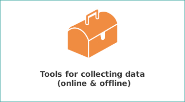 Tools for collecting data (online & offline)